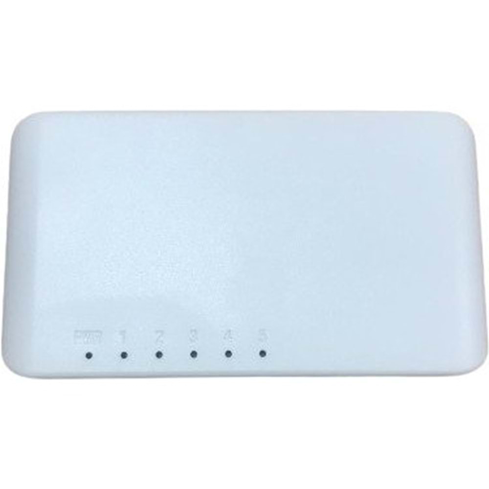 Ttec 05100SW 5 Portlu, 10/100 Fast Ethernet, Tak Çalıştır Switch, Plastik Kasa (TSS)