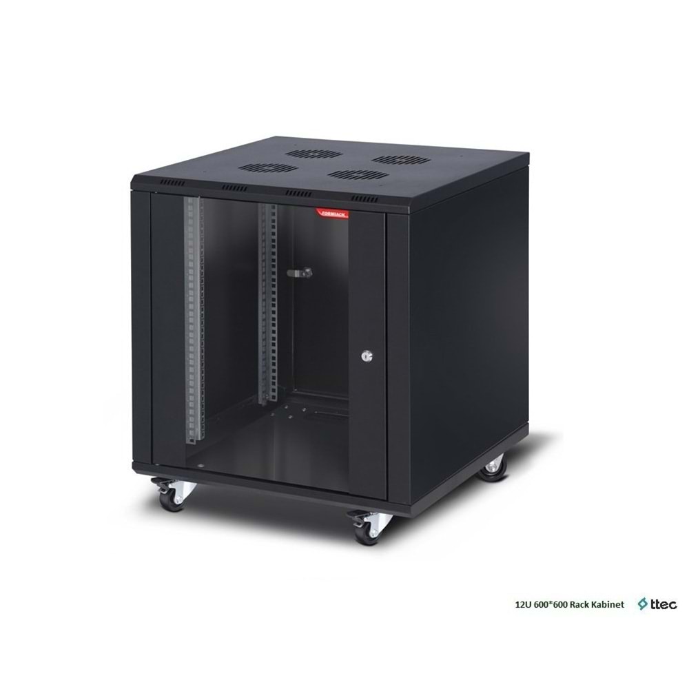 Ttec Business 19'' 12U 600x600 Rack Kabinet Blueline - Formrack Kabinet Üretim Rohs Sertifikalı