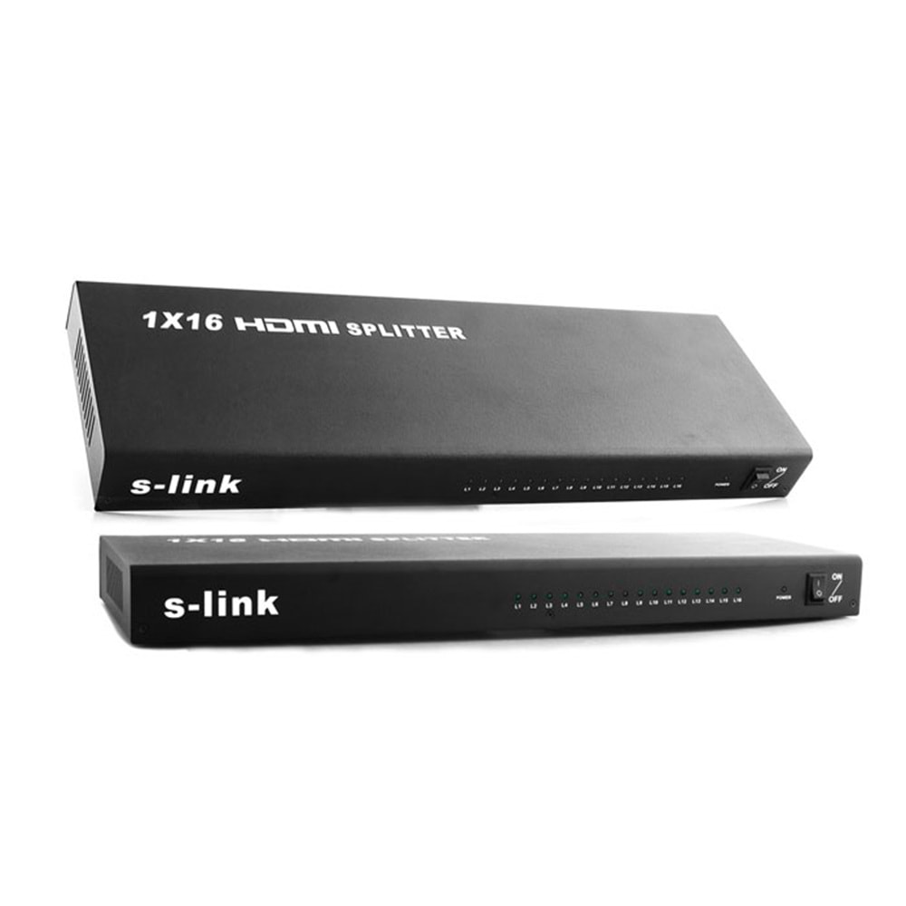 S-Link SL-LU626 16 Port HDMI 1080P 3D Splitter