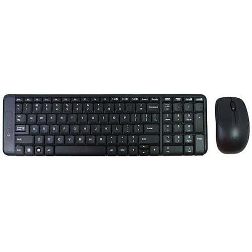 Logitech MK220 KABLOSUZ SET MM Q TR USB SİYAH