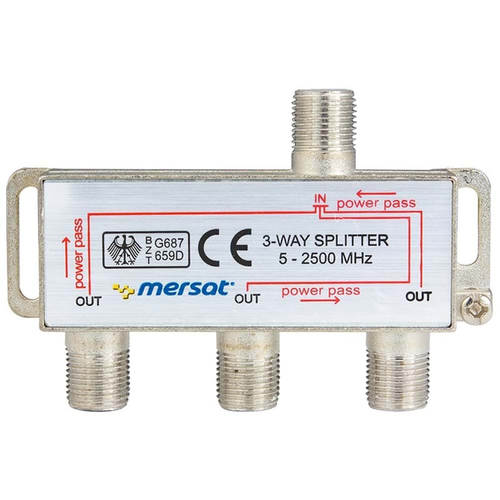 Mersat 1 Uydu-3 TV Dağıtıcı Switch (1504)