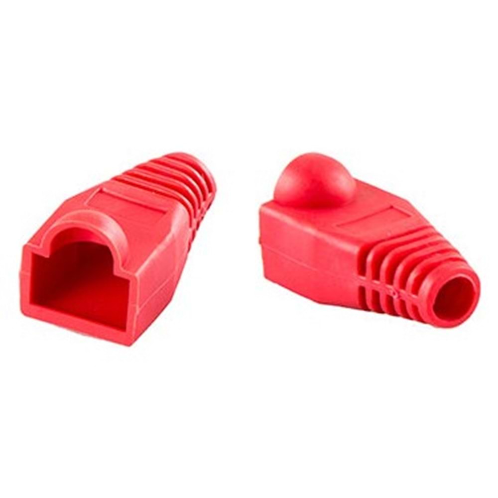 S-link SL-RJ40 RJ45 25 Li Paket Kırmızı Jack Kılıfı