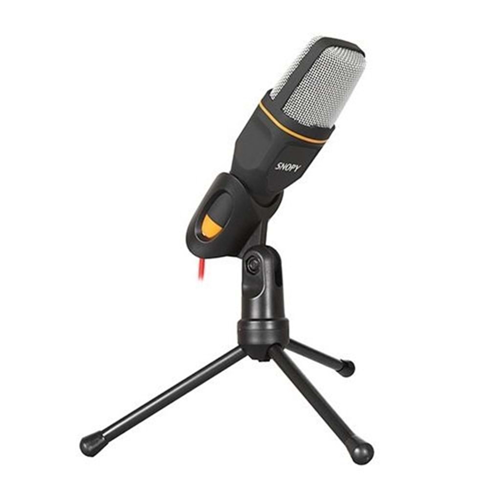 Snopy Sn-340m Masaüstü Mikrofon - Tripod Ayaklı Tasarım 3.5 mm