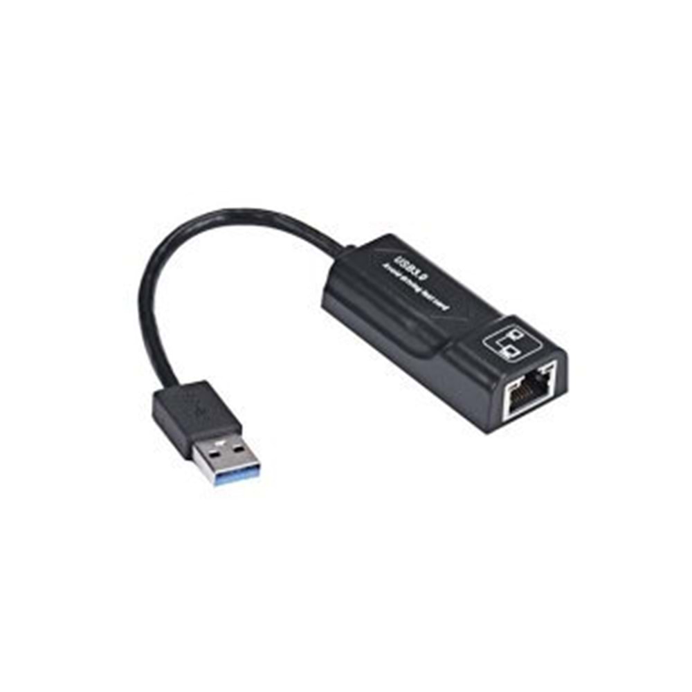 Hytech Hy-U79 Usb 3.0 to RJ45 10/100/1000 Mbps Gigabit Ethernet Çevirici...Taşıması Kolay Kompakt Tasarımlı Hy-U79 Çevirici Cihazınıza Usb Portu Üzerinden Yüksek Hızlı İnternet Ağ Bağlantısı Sağlar