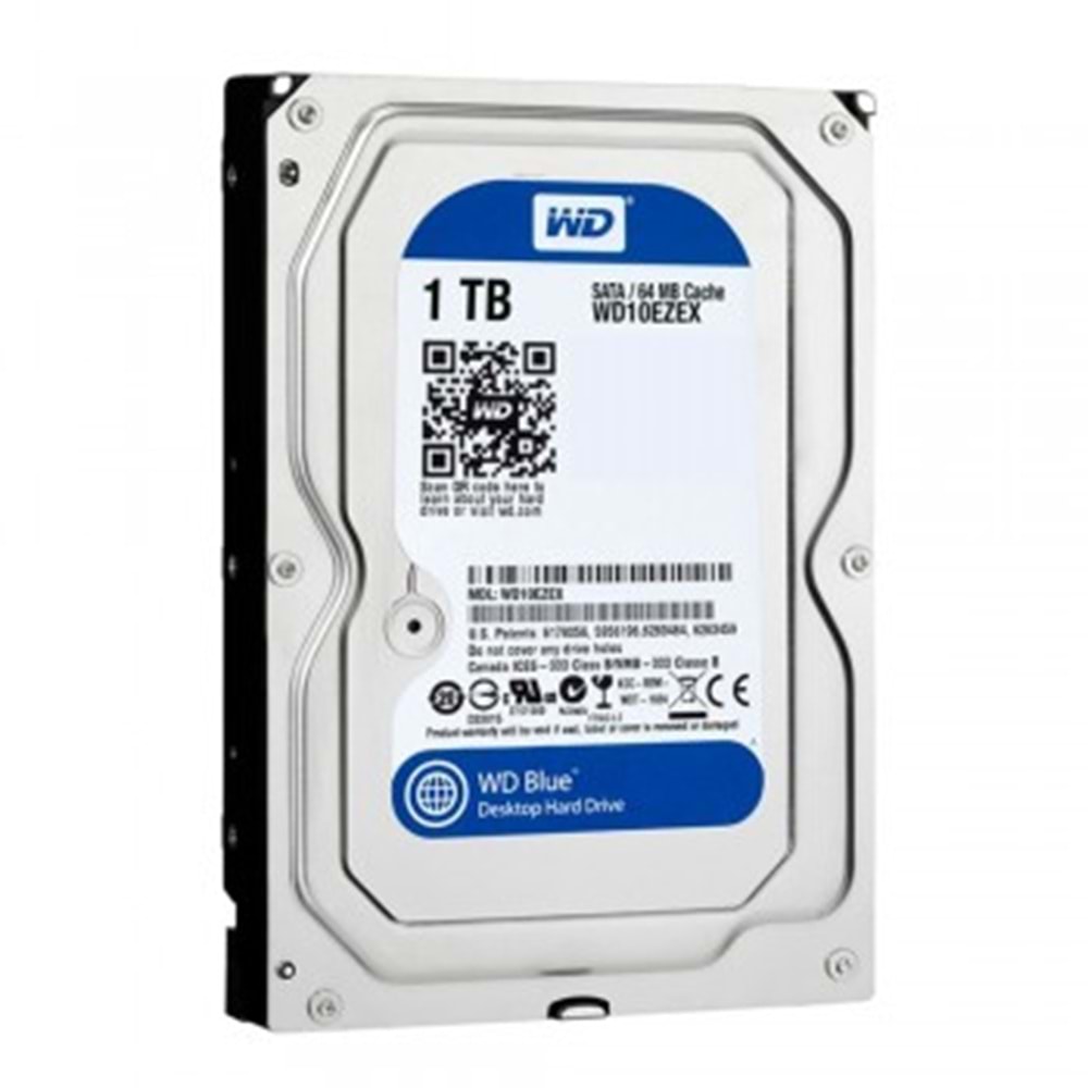 Western Digital 1TB 7200RPM Sata 3.0 64Mb 3,5