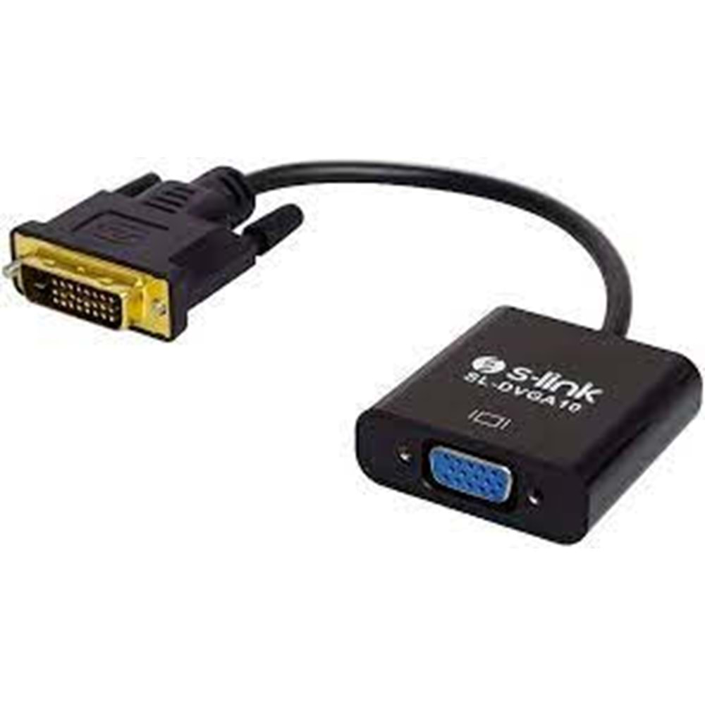 S-link SL-DVGA10 DVI-D to VGA Active Konnektör