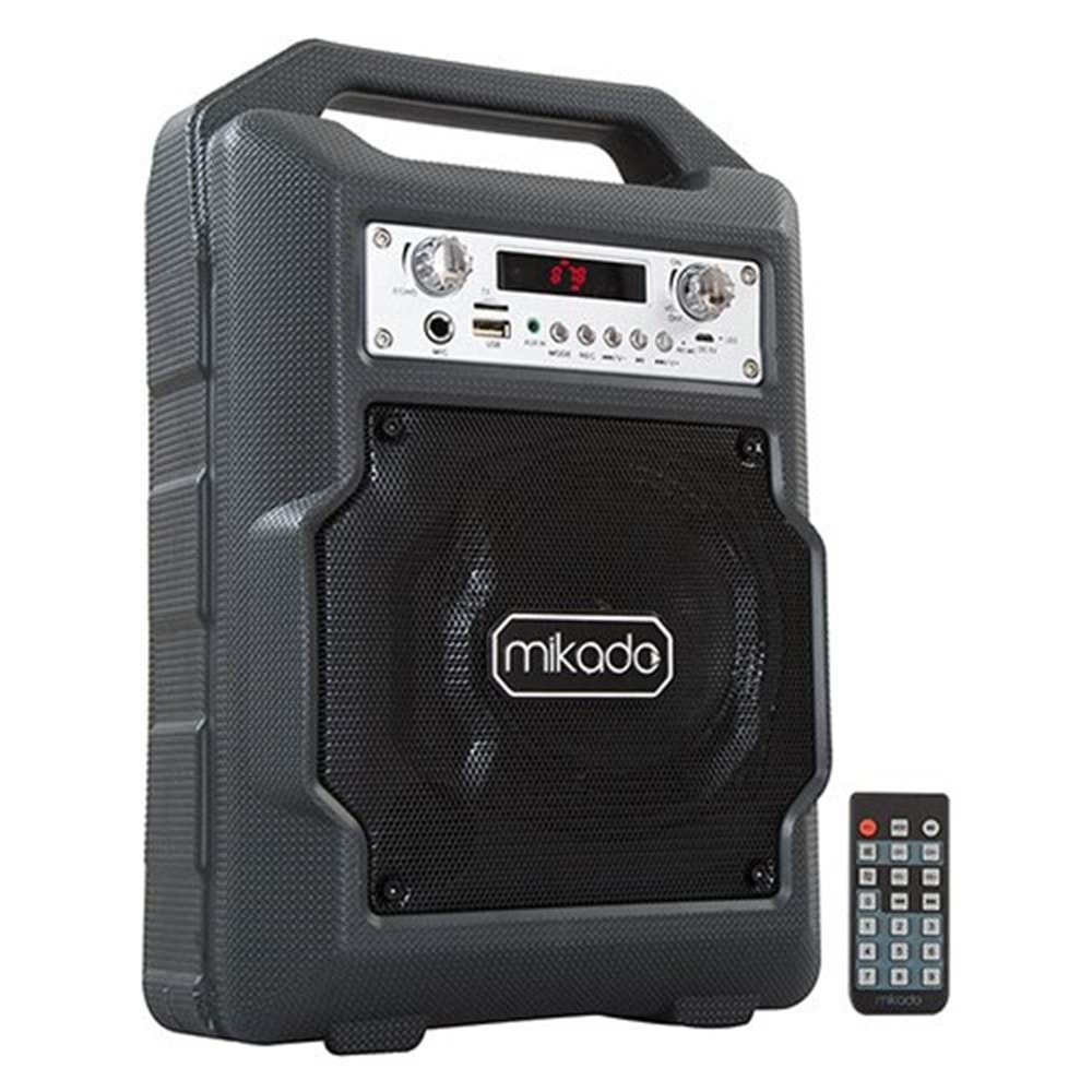 Mikado Md-bt20s 20w Siyah Usb+sd+fm Destekli Ledli Ses Sistemi