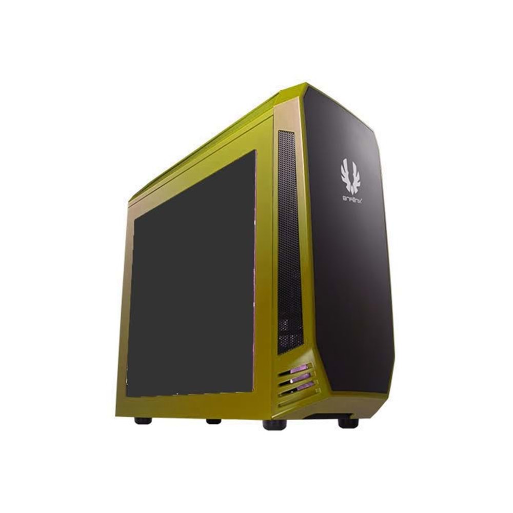 BitFenix AEGIS 1*120mm Fan Sarı 2*Usb 3.0 4Pin Fan Komutalı Pencereli Oyuncu Kasası