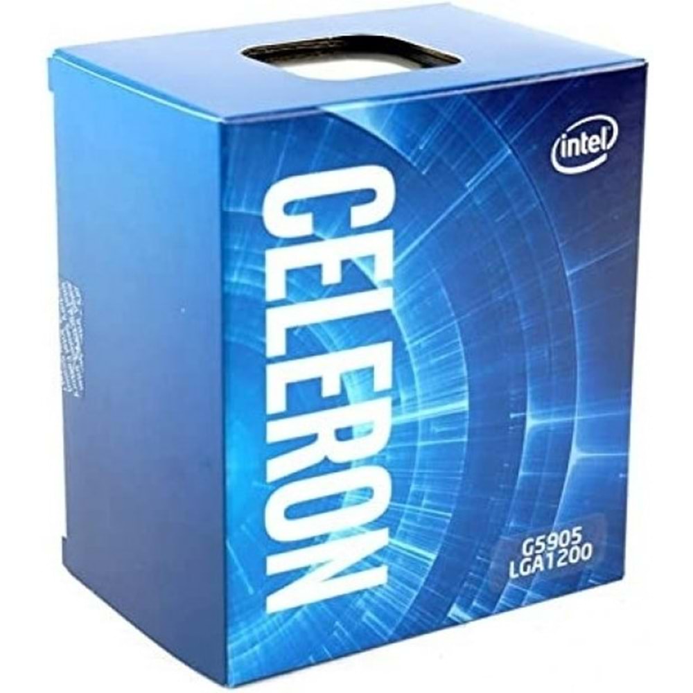 Intel Celeron G5905 Comet Lake 3.5ghz LGA1200 4mb Cache Işlemci BX80701G5905