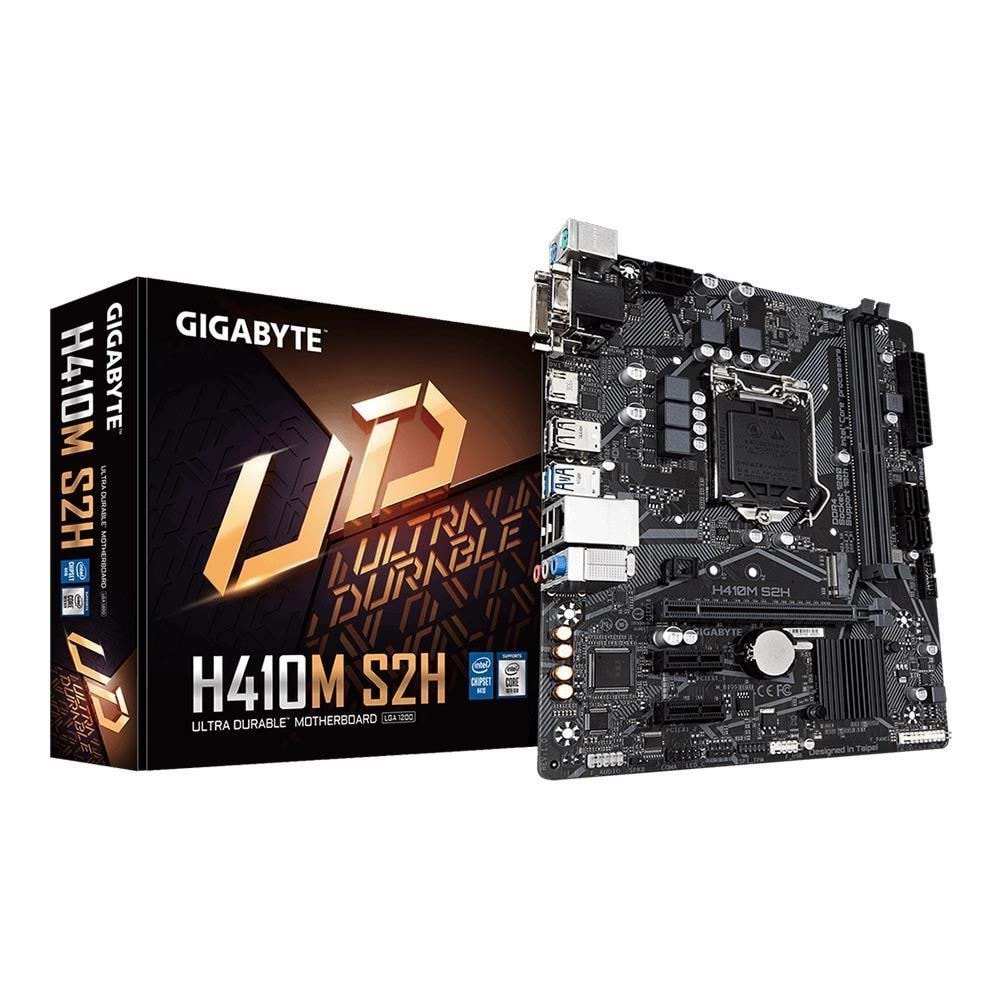 GIGABYTE H410M S2H DDR4 2933MHz DVI HDMI 1200p
