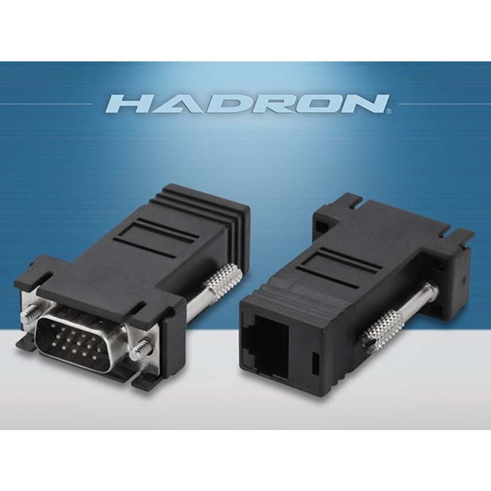 Hadron HD4292/1000/50 Vga to RJ45 Lan Çevirici Konnektör