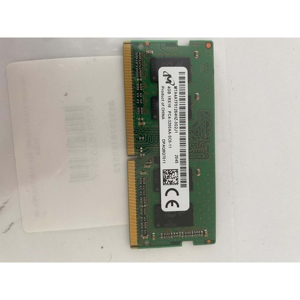 Micron MTA4ATF51264HZ-3G2 4 GB 3200 MHz GB DDR4 Notebook Ram