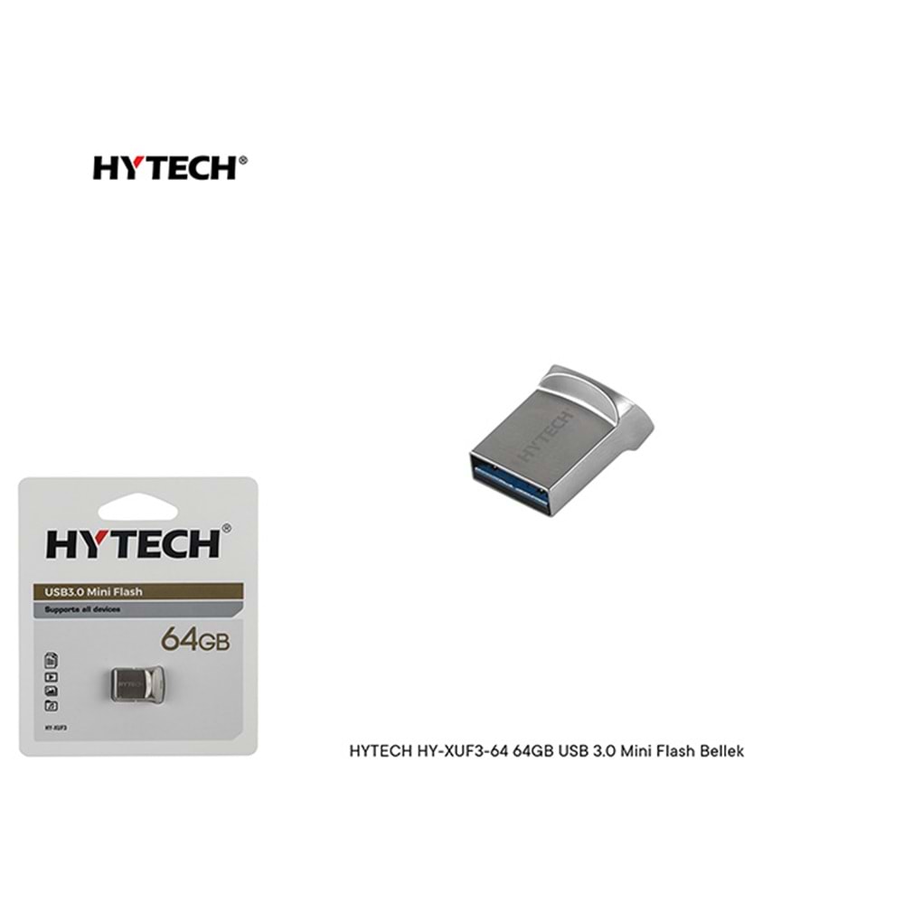 HYTECH HY-XUF3-64 64 GB USB 3.0 Mini Flash Bellek