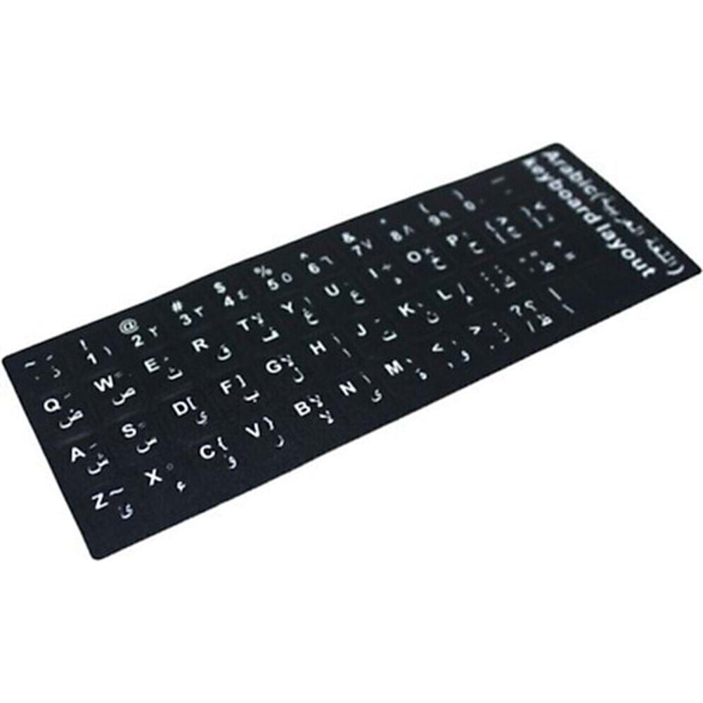 HADRON HN3219 KLAVYE STICKER TUŞ TAKIMI ARAPÇA Q