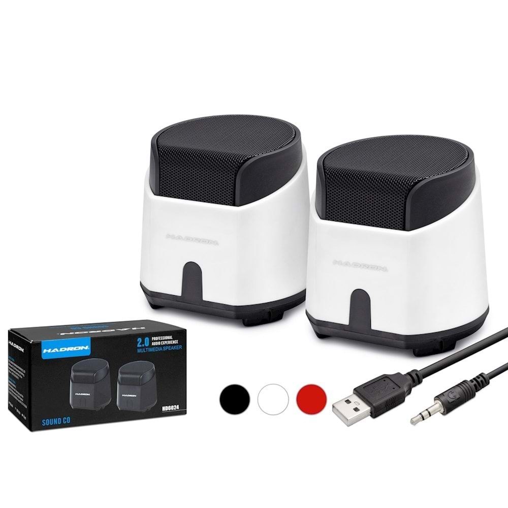 1+1 SPEAKER HD6024 8.5*9*9 CM YÜKSEK SES KALİTESİ