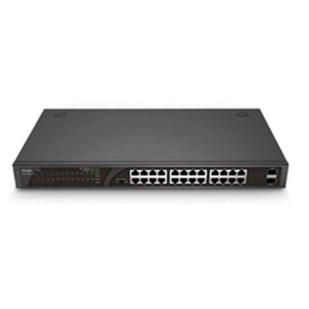 Reyee RG-ES126G-LP-L 10/100/1000 Gigabit 24 Portlu PoE 180W Tak Çalıştır Switch
