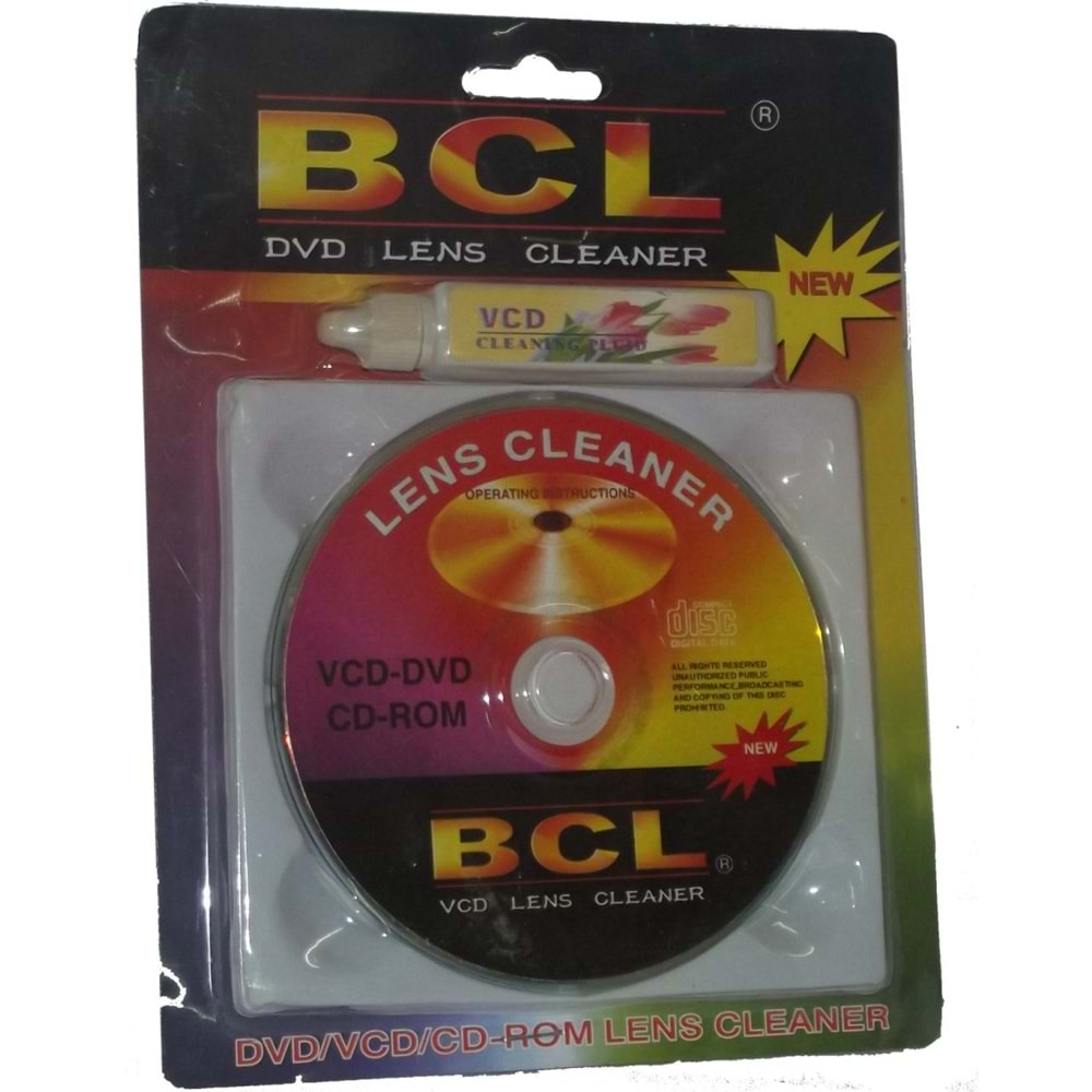 BCL 2 in 1 DVD/VCD/CD-ROM Temizleyici