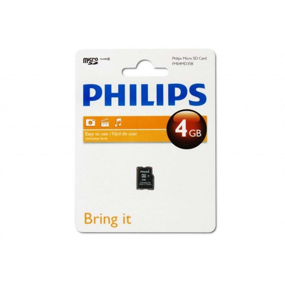 Philips FM04MD35B/97 4 Gb Class4 Micro SD Kart Bellek Kutulu