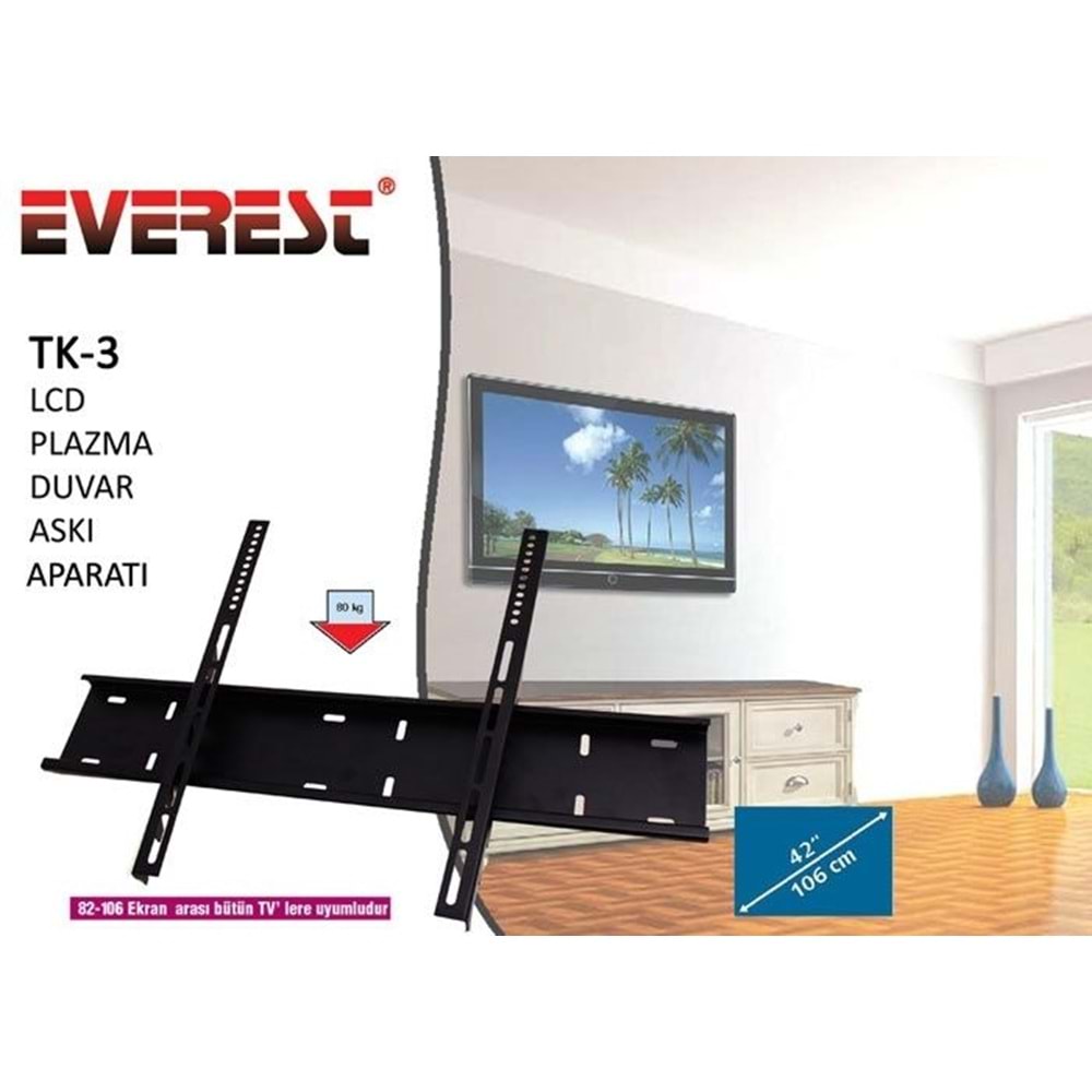 Everest TK-3 42'' Lcd-Plazma Askı Aparatı