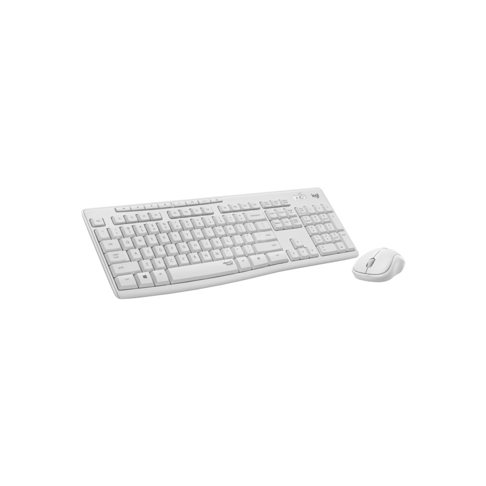 Logitech Mk295 Kablosuz Sessiz Klavye Mouse Set Beyaz 920-010089