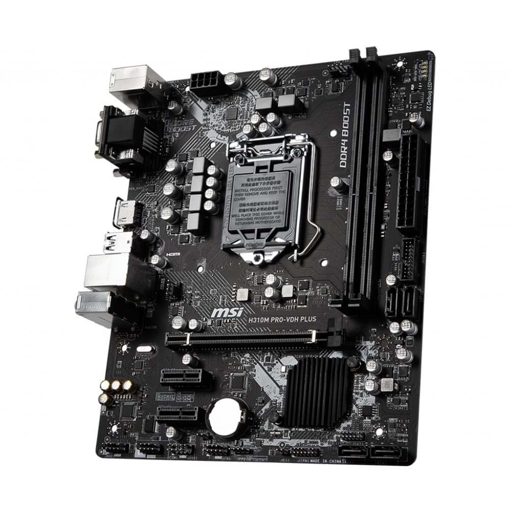 MSI H310M PRO-VDH PLUS DDR4 2666/2133Mhz mATX 1151p