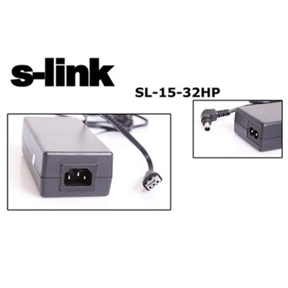 S-link SL-15-32HP 15-32V Hp Yazıcı (3) Adaptör