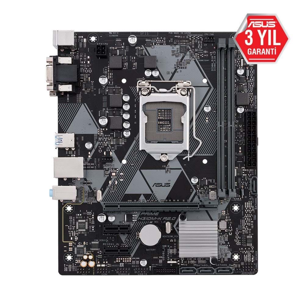 Asus PRIME H310M-K R2.0 DDR4 2666MHz S+V+GL 1151V2