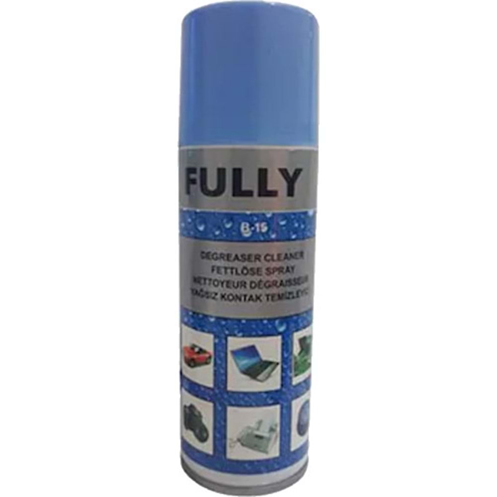 Fully B-15 Yağsız Kontak Temizleyici