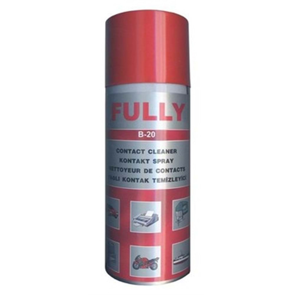 FULLY B-20 YAĞLI KONTAK TEMİZLEYİCİ
