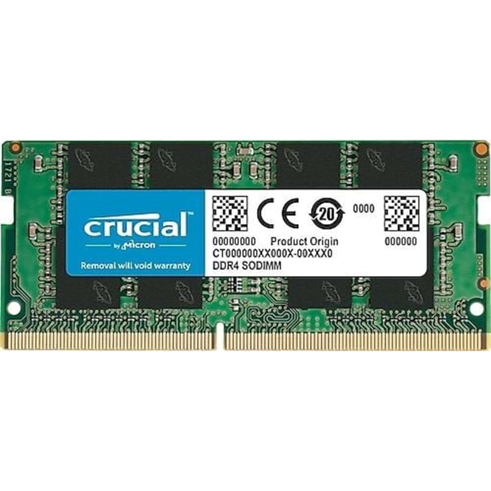 Crucial Basics NTB 8GB 3200MHz DDR4 Notebook Ram Bellek