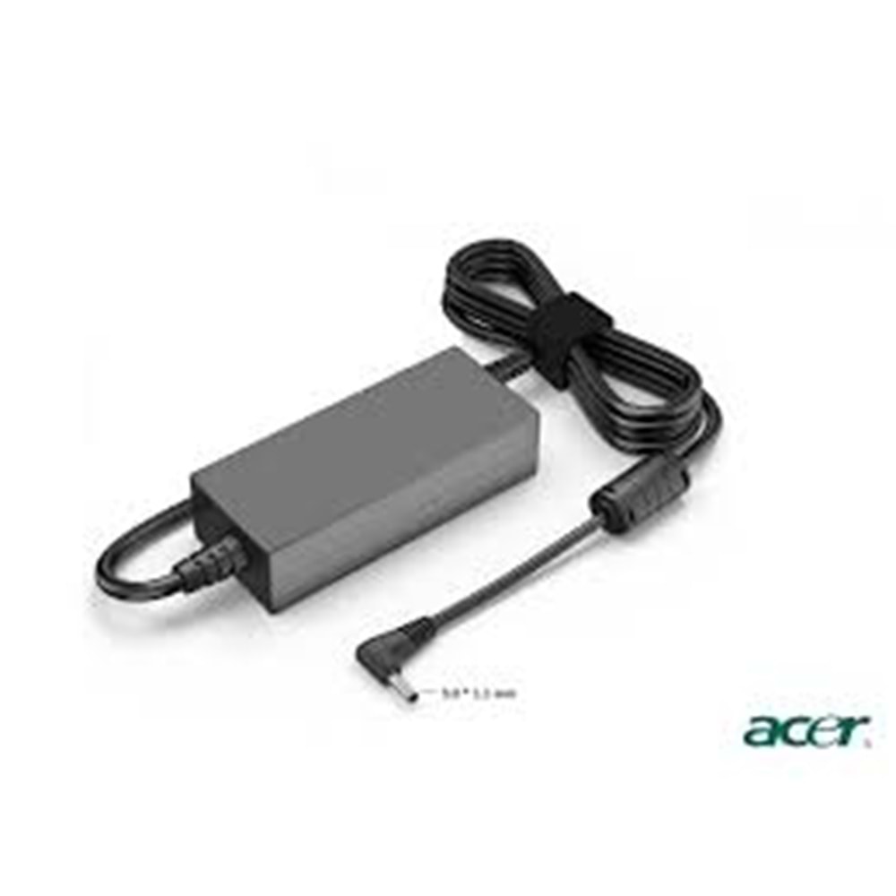 Compaxe CLA-448 Acer Notebook Şarj Adaptörü...19V 3.42A 65W 3.0*1.1 İğnesiz Yuvarlak L Uçlu Kolay Taşınır Tasarımlı Güvenli Hızlı Şarj Sağlayan Yüksek Verimli Acer Adaptör