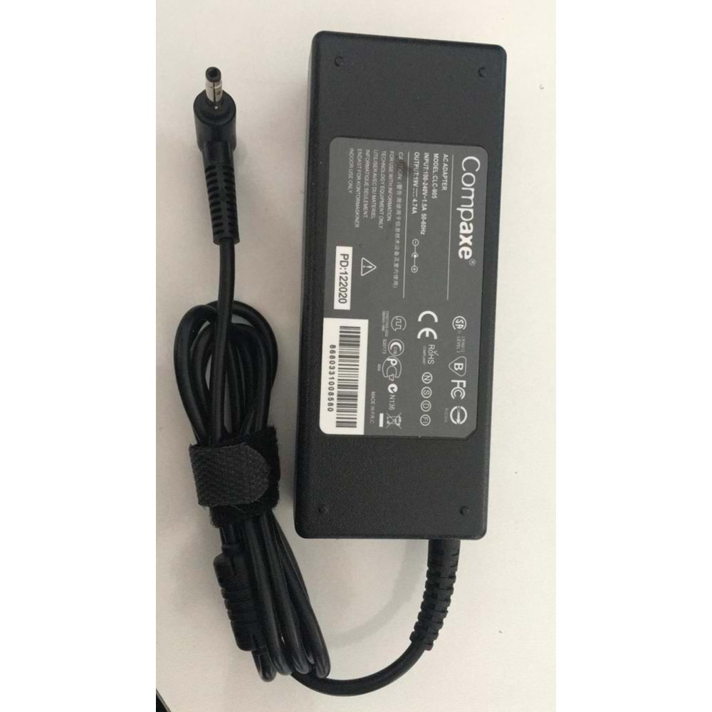 COMPAXE CLC-905 CAS 19V 4.74A 4.0-1.7 NTB ADAPTÖR