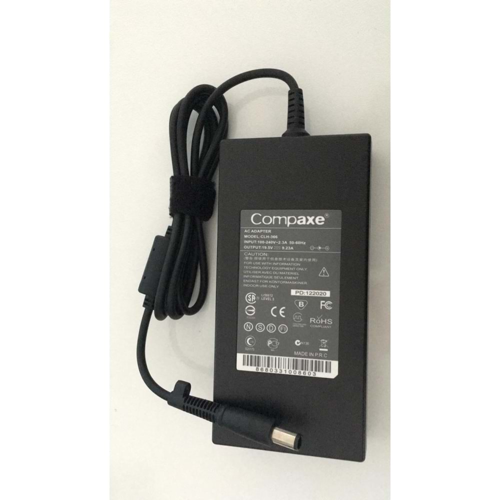 COMPAXE CLH-366 19.5V 9.23A 7.4*5.0 İĞNELİ ADAPTÖR