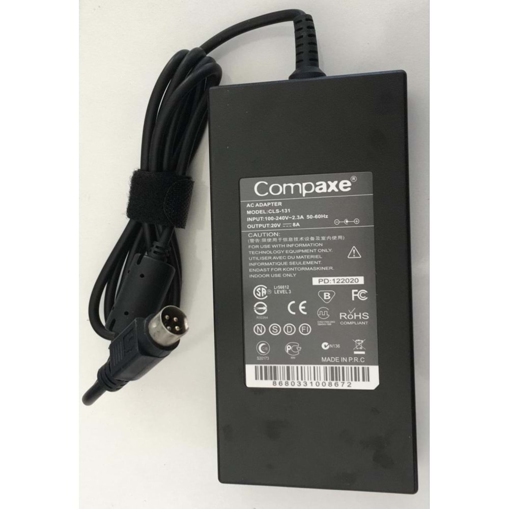COMPAXE CLS-131 20V 8A 4 PIN ADAPTÖR