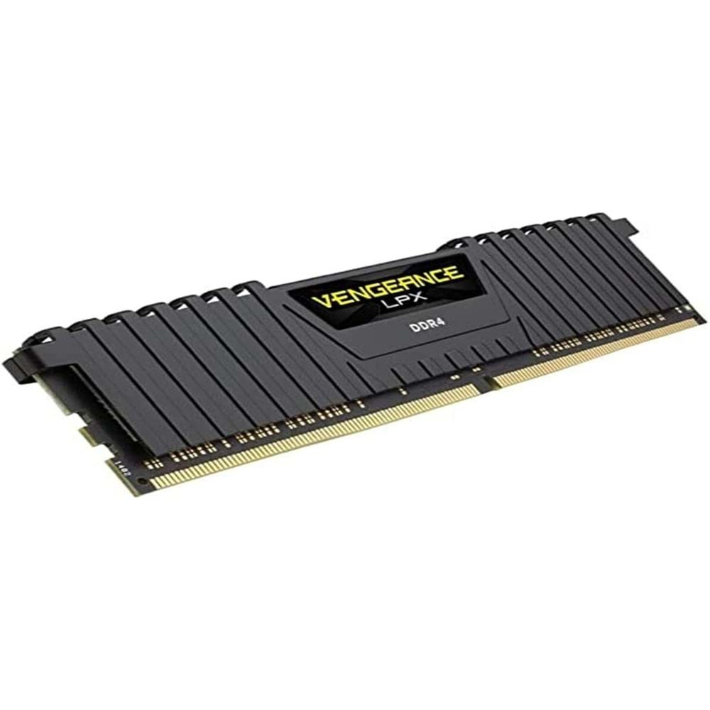 CORSAIR CMK8GX4M1E3200C16 8GB (1 x 8GB) DDR4 3200MHz CL16 VENGEANCE LPX SOGUTUCULU DIMM BELLEK BLACK