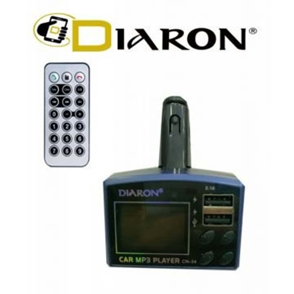 SD/USB FM TRANSMITTER CN-34 DIARON