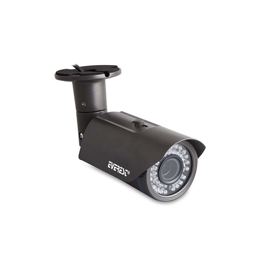 Everest DF-937 AHD 1080P-2 MEGAPIXEL 2.8~12mm Varifocal IR Kesme Filitre OSD Menu 42 Ledli Güvenlik Kamerası