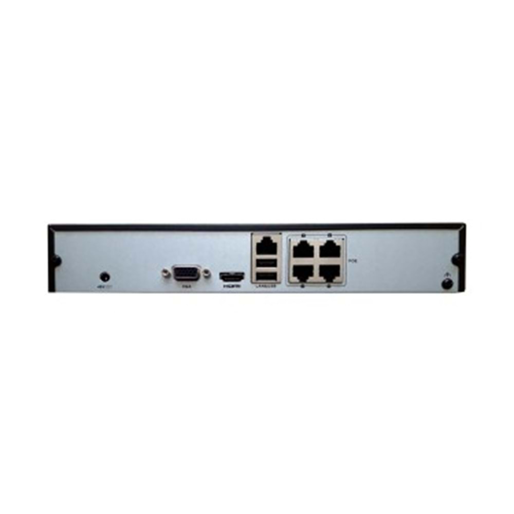 Hikvision DS-7104NI-Q1/4P/M 4 Kanal 4 Port POE NVR Kayıt Cihazı