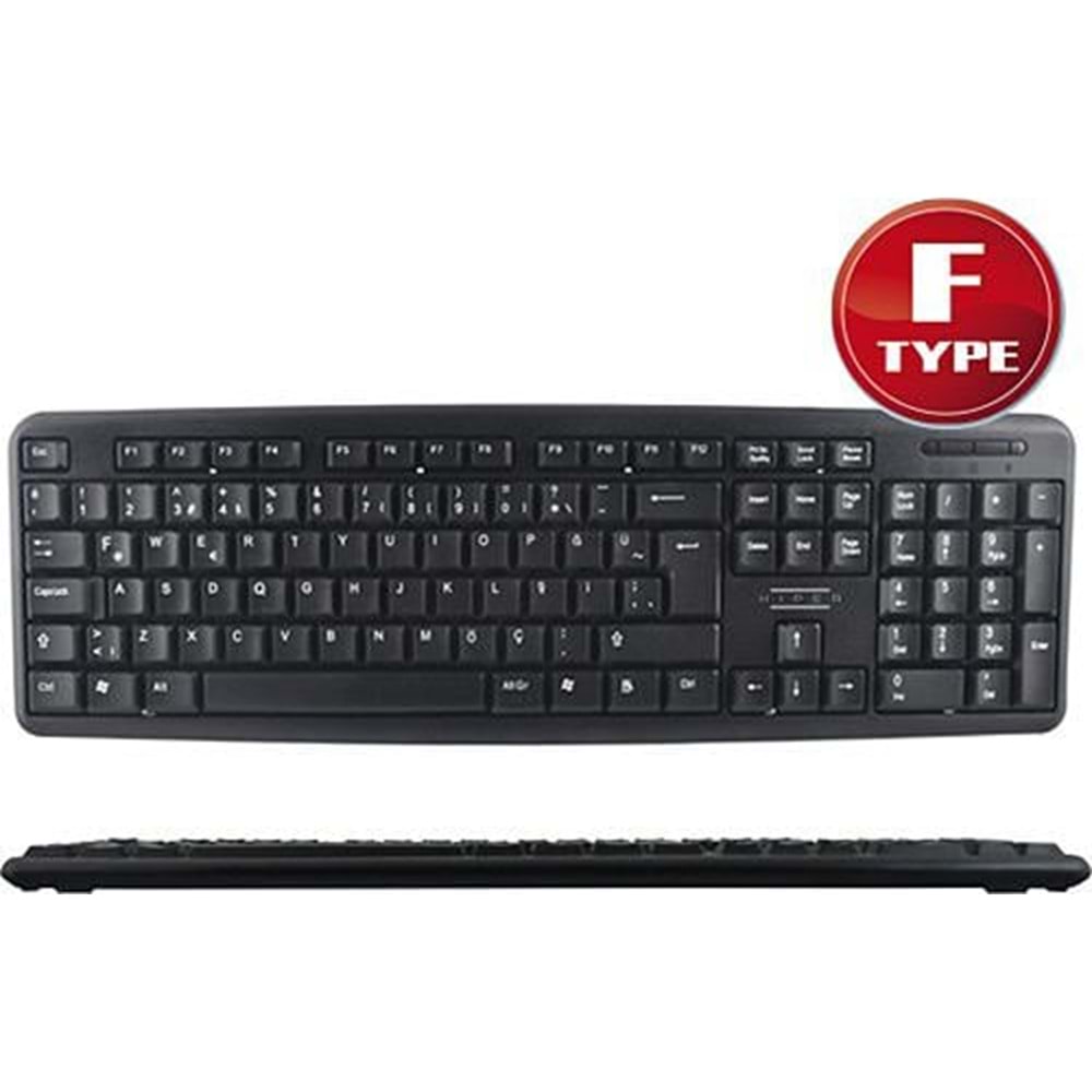 Hiper F-3055 TR F USB Klavye