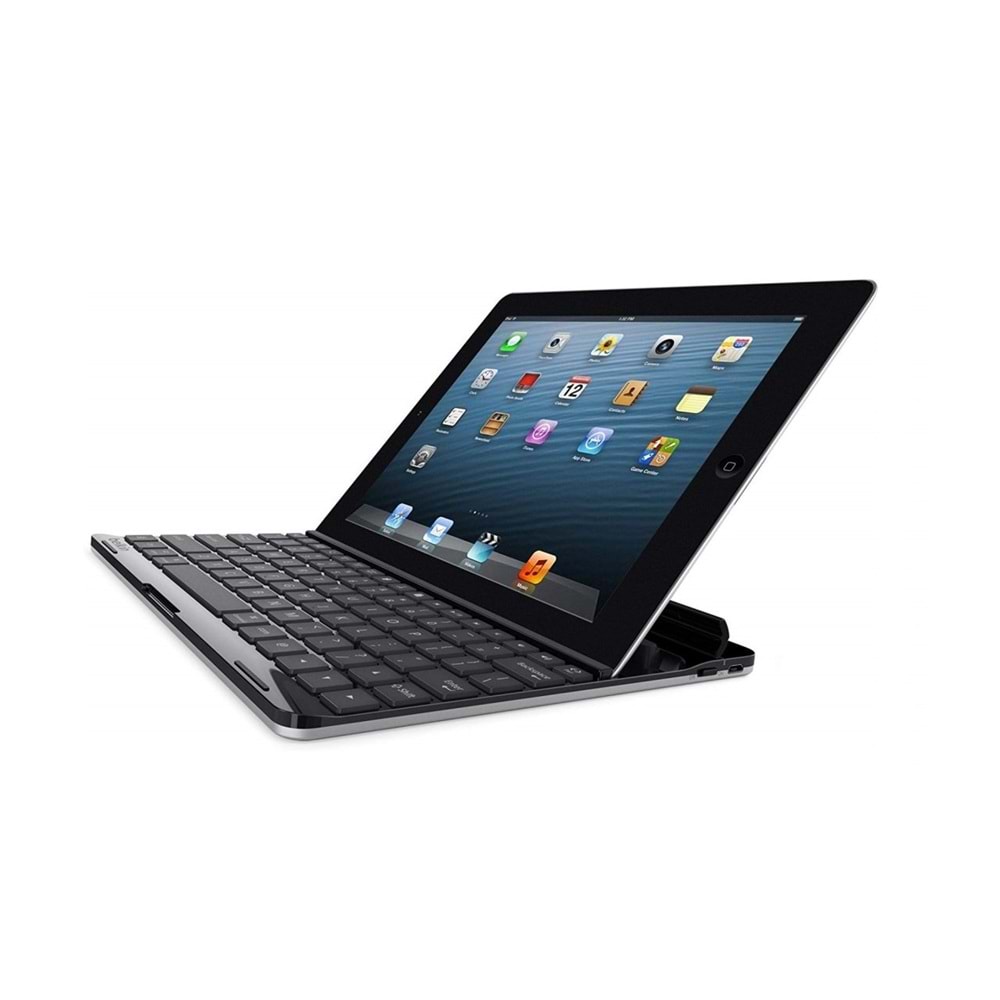 iPad Tablet Standlı Bluetooth Klavye - Belkin Blk-F5l14eablk-Wht