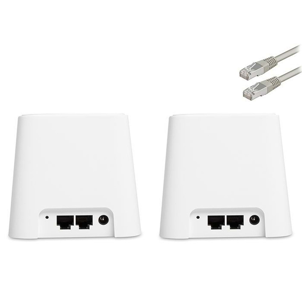 Everest FINIX MW3-2P Kablosuz Mesh WiFi AC1200 Dual Band Gigabit Router - 2'Li