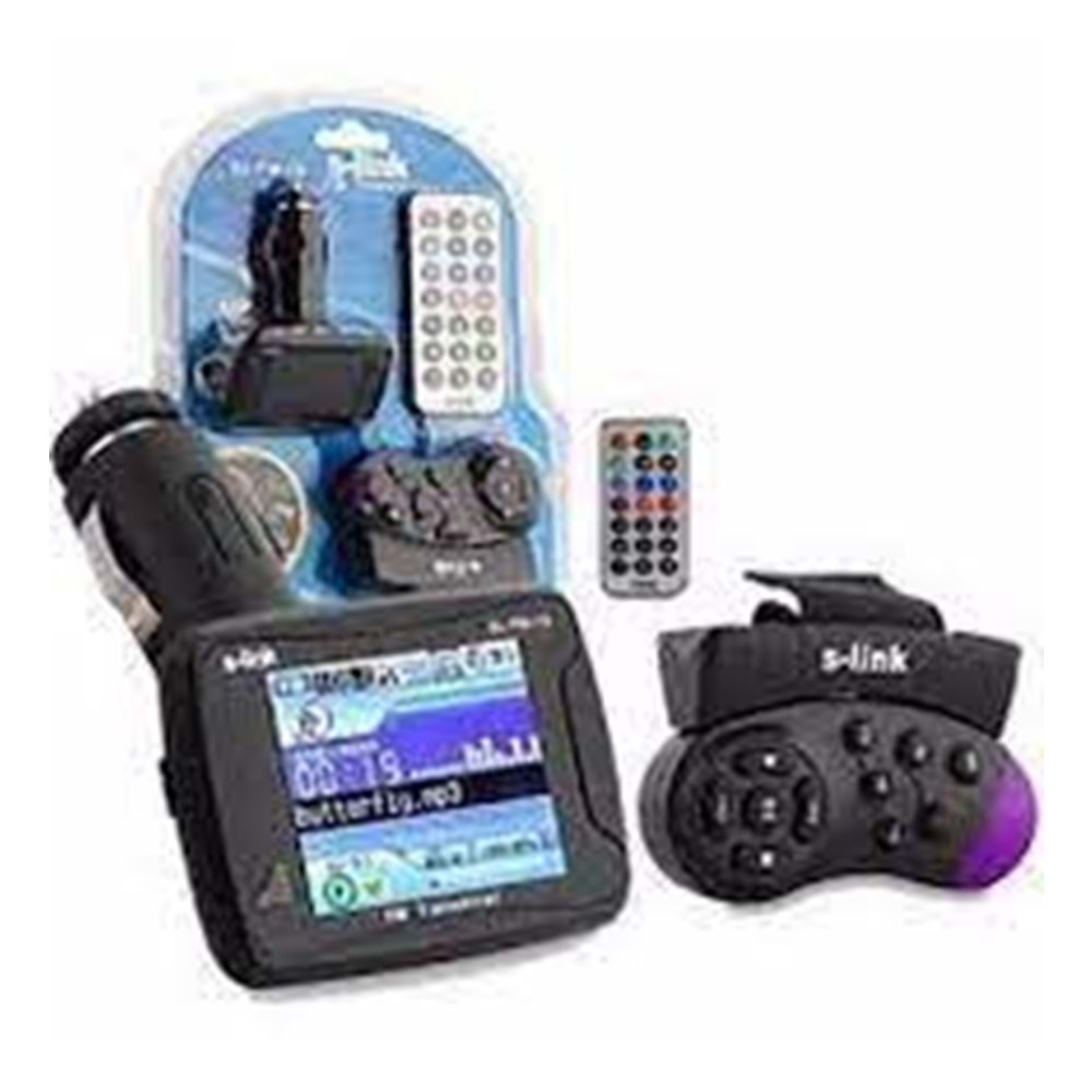 S-link SL-FM-18 2Gb MP4 SD/Usb Destekli Fm Transmitter