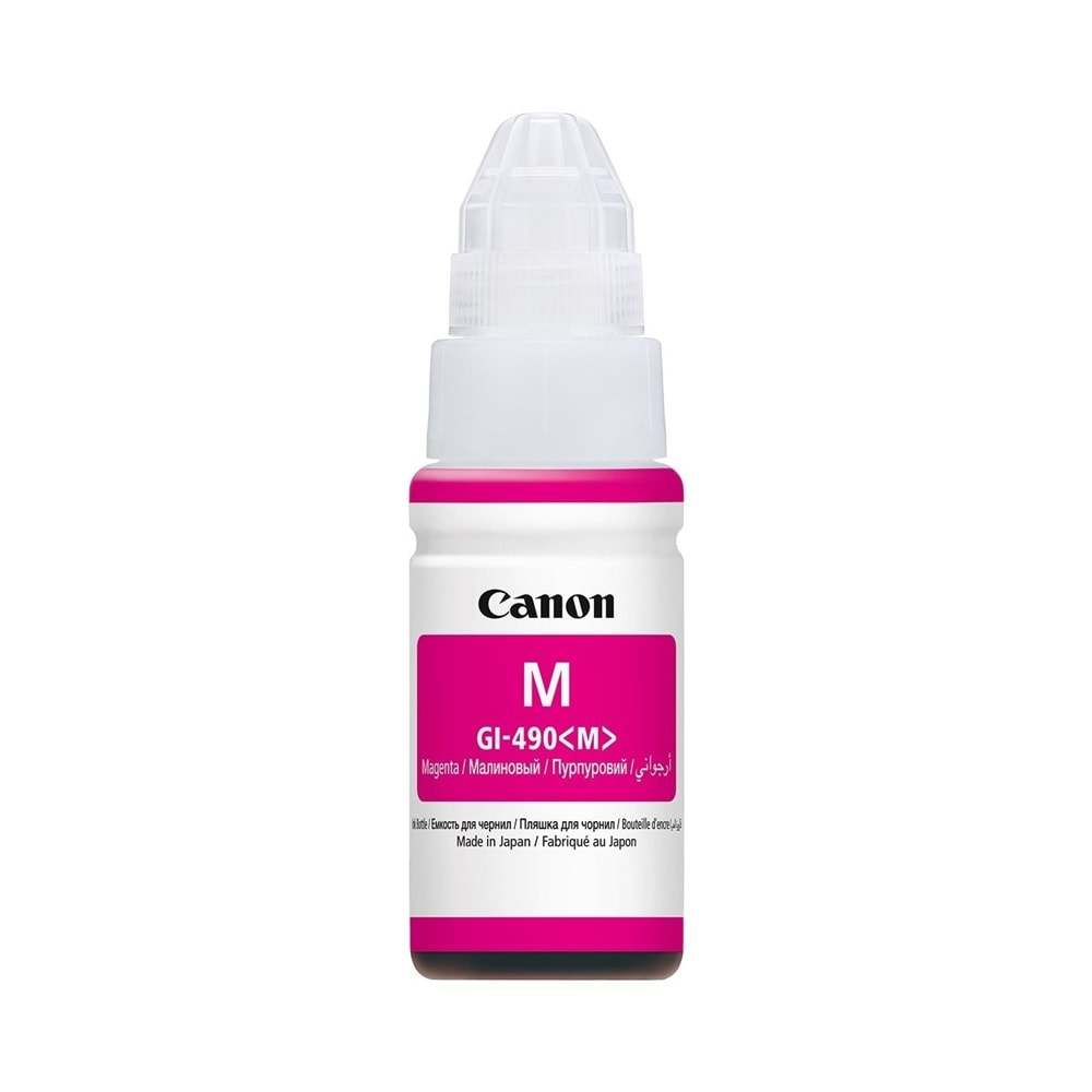 Canon GI-490 M Orijinal Magenta Mürekkep Kartuşu