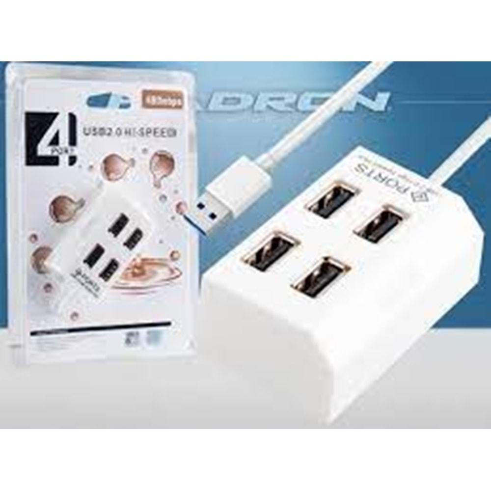 HADRON HD169 USB 2.0 HUB 4 PORT USB ÇOKLAYICI HR169
