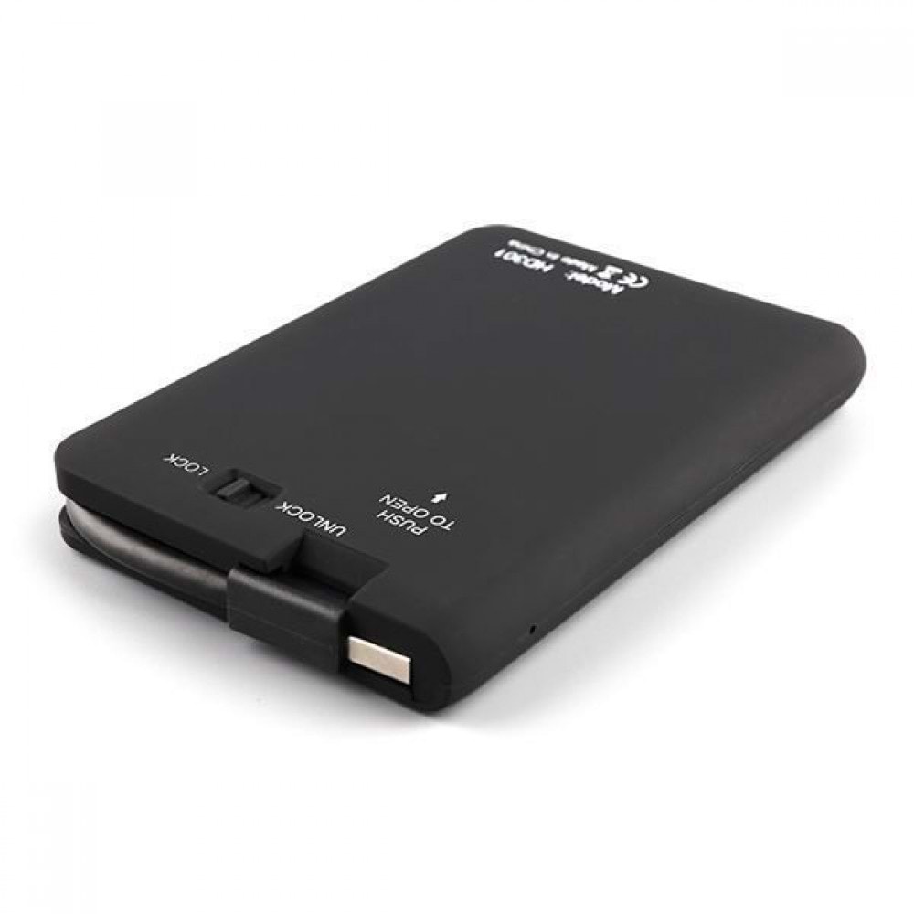 HD301 HD301 USB 3.0 ÖZEL TASARIM KABLOSU ÜSTÜNDE 2.5'' SATA HDD KUTUSU