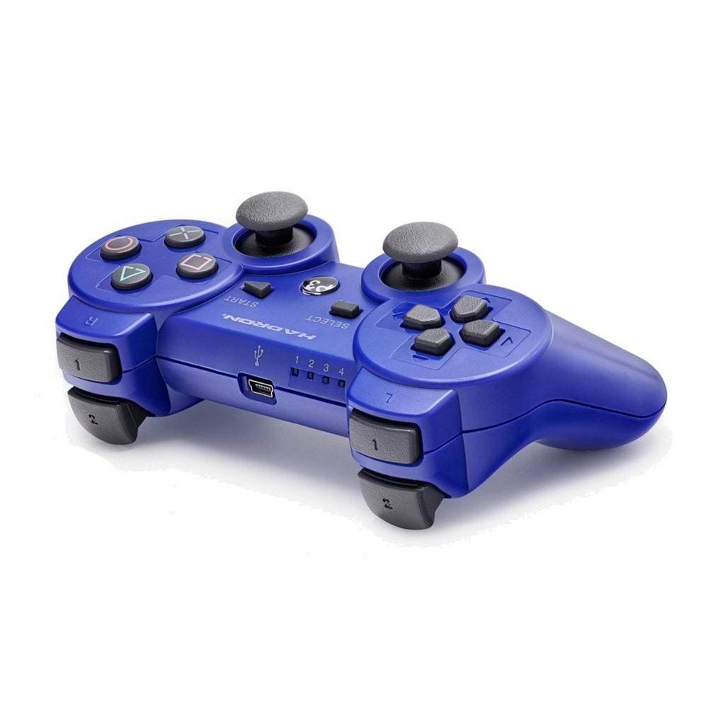 Hadron Hd306m Ps3 Kablosuz Analog Oyun Kolu Joypad Dual Shock Joystick - Mavi