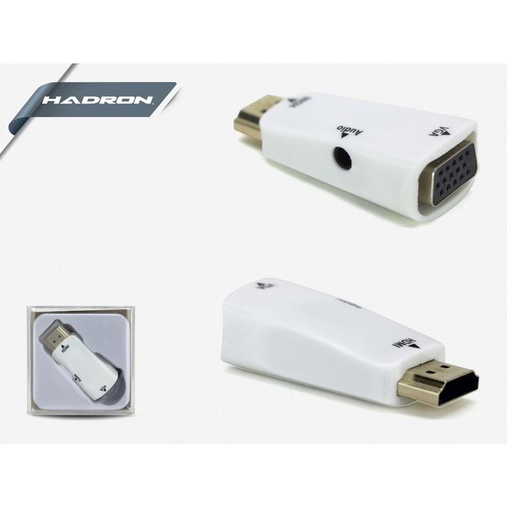 Hdmi to Vga Çevirici - Hadron HD4459 Hdmi to Vga Adaptör