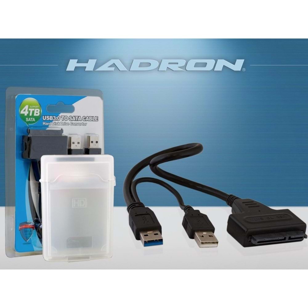 HADRON HD4572/100 USB 3.0 SATA KABLOSU 2.5/3.5 İNÇ