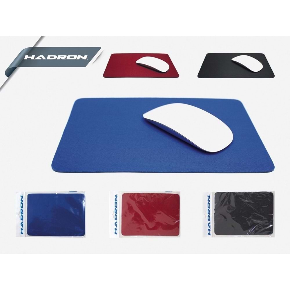 Hadron HD5507 Mouse Pad - 17 cm x 23 cm 3 Farklı Renk