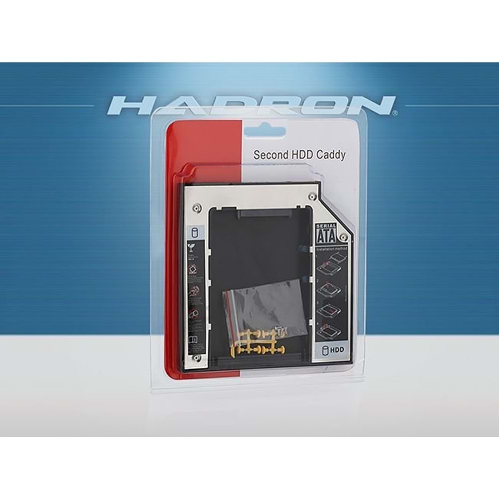 Hadron HD962/100 SATA to SATA 9.5mm Notebook Ekstra Hdd Yuvası